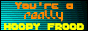 you're a really hoopy frood (button by Divergent Rays)