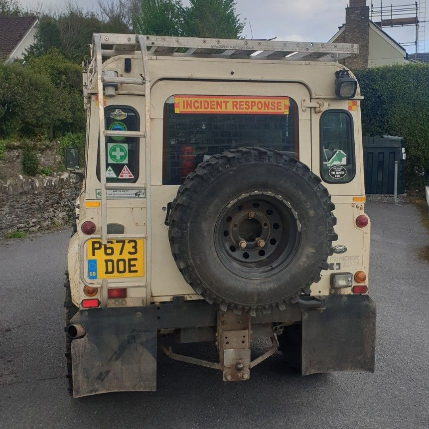 the massive  landrover