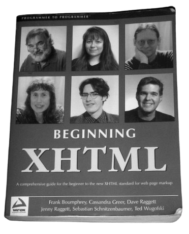 beginning xhtml book